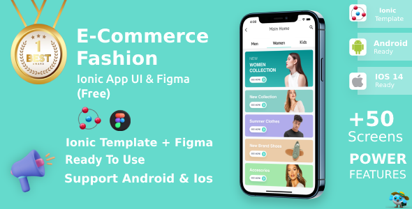 Ecommerce Fashion App - Ionic Online Shopping