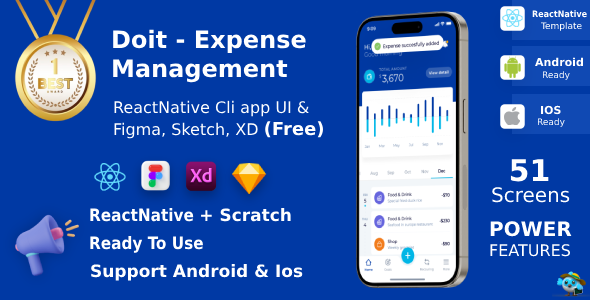 DoIt - React Native Expense Management App