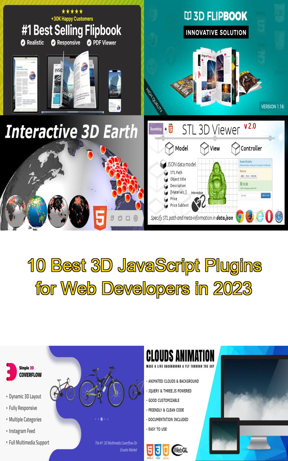 10 Best 3D JavaScript Plugins for Web Developers in 2023