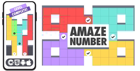 Amazing Number HTML5 Game (Construct 3)