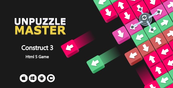 **Unpuzzle Master - HTML5 Game**