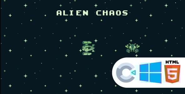 Alien Chaos - Construct 3 HTML5