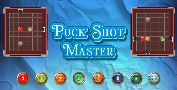 Puck Shot Master - HTML5 Puzzle Game with AdMob