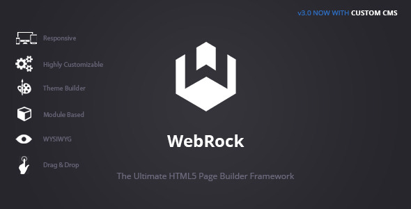 \*\*WebRock \- Page Builder Framework for HTML5\*\*