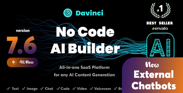 **OpenAI - Davinci AI Writing Assistant and Content Creator as SaaS**