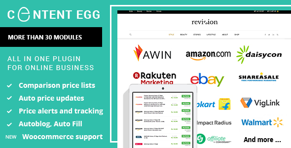**Content Egg - All in One Plugin for Affiliate, Price Comparison, Deal Sites**