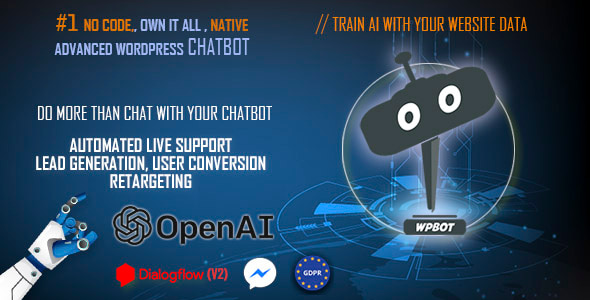 **Chatbot for WordPress**