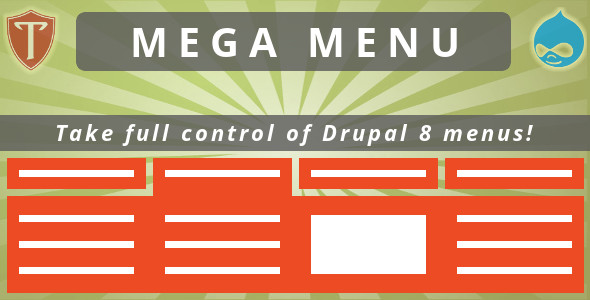 **Mega Menu for Drupal 8**