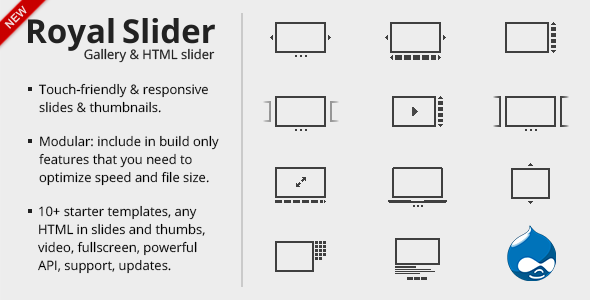 **RoyalSlider – Touch Content Slider for Drupal**