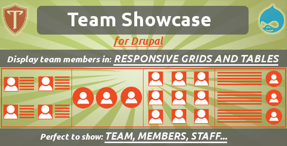 **Team Showcase for Drupal**