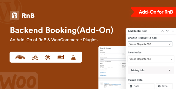**RnB Backend Booking Addons**