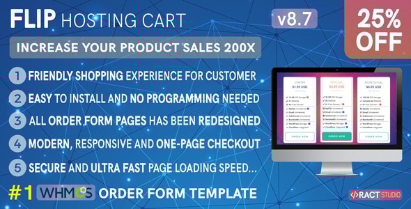 **FlipCart (Smart WHMCS Hosting Order Form Template)**
