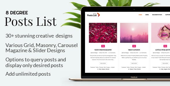 **8Degree Posts List**