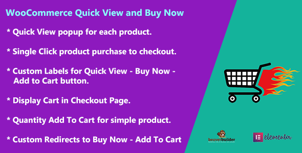 **WooCommerce Quick View and Buy Now**