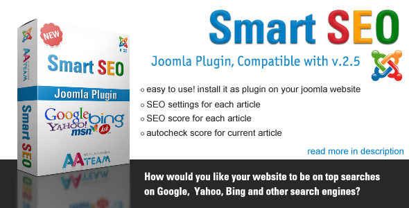 **Smart SEO Joomla Plugin**