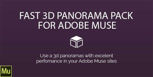 **3D\-Panorama Pack for Adobe Muse**