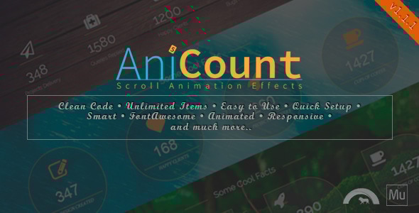 **AniCount \- Counter Animation Effects**