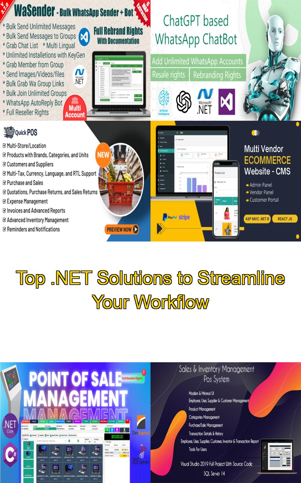 Top .NET Solutions to Streamline Your Workflow