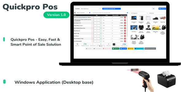 **QuickPro POS \- Easy, Fast & Smart Point of Sale Solution**