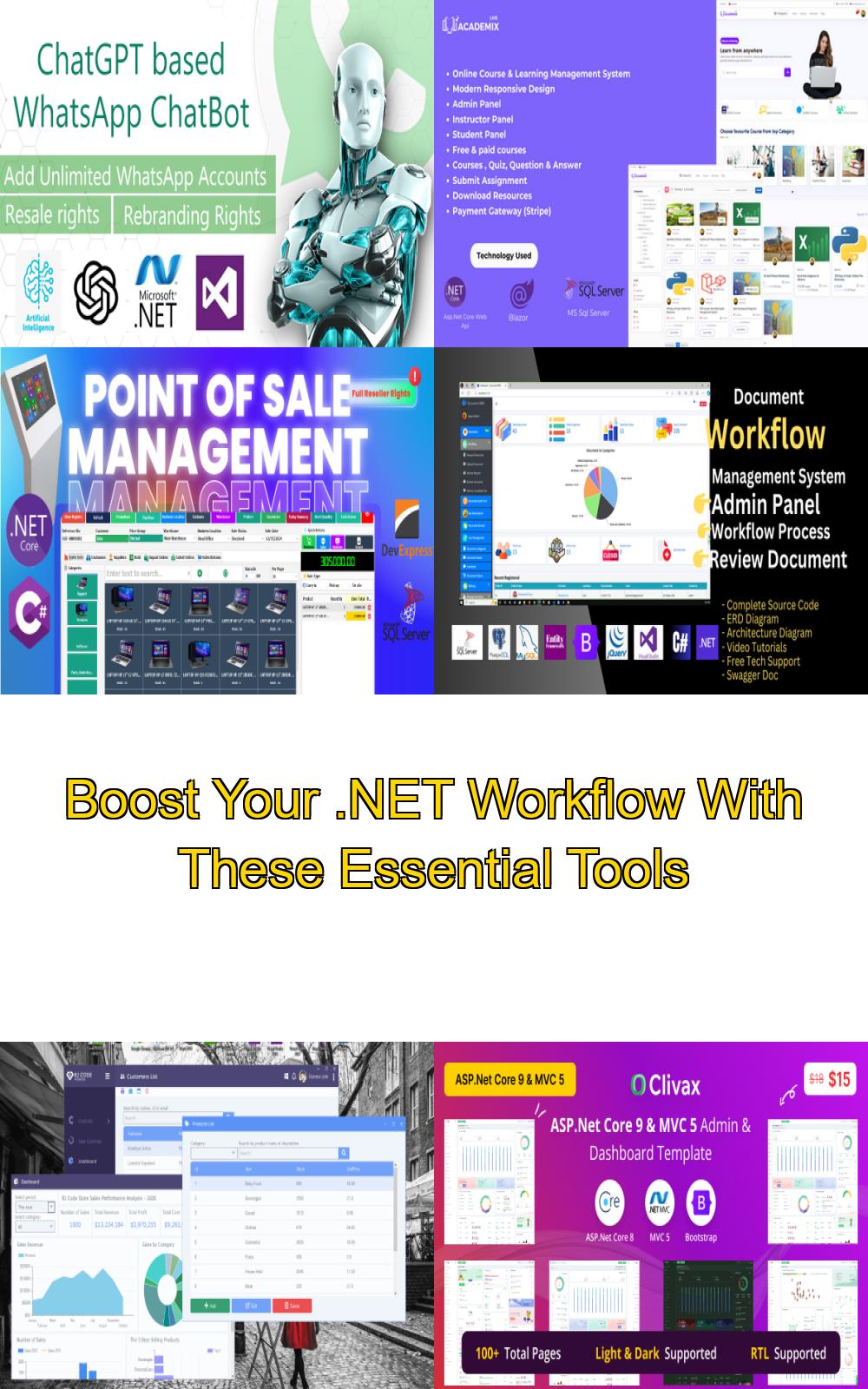 Boost Your .NET Workflow With These Essential Tools