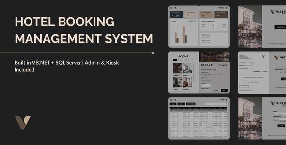 **Hotel Booking Management System with Kiosk (VB.NET & SQL Server)**