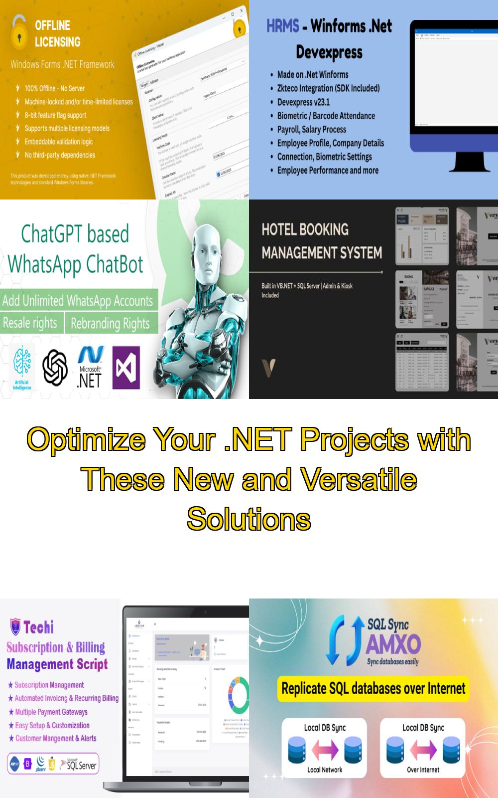 Optimize Your .NET Projects with These New and Versatile Solutions