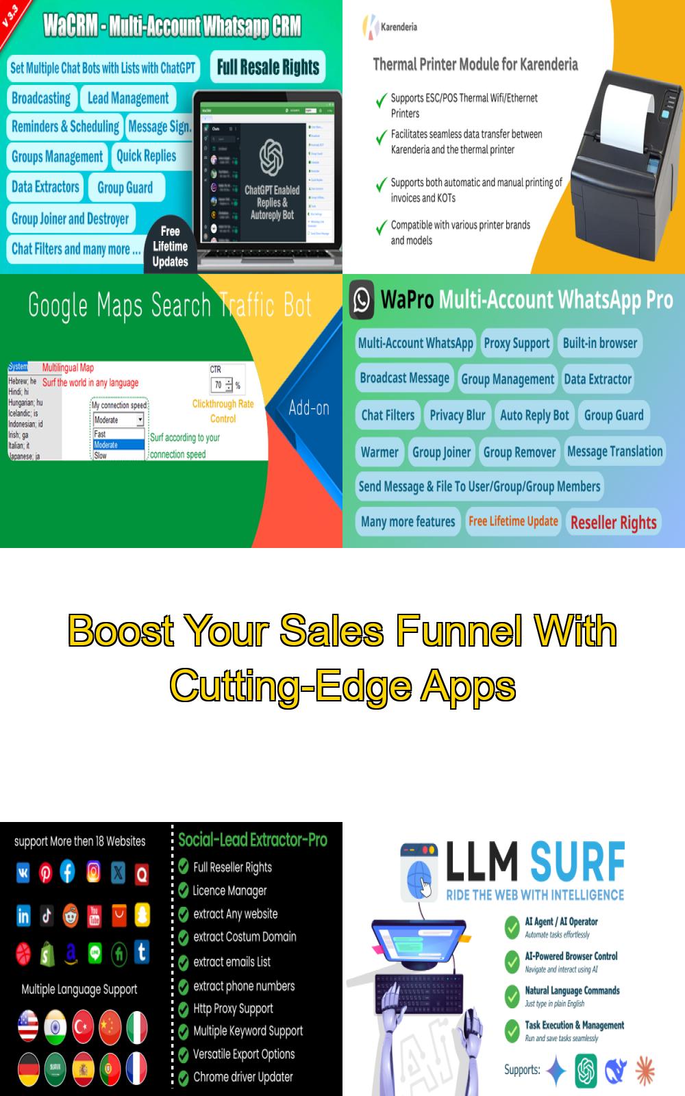 Boost Your Sales Funnel With Cutting-Edge Apps