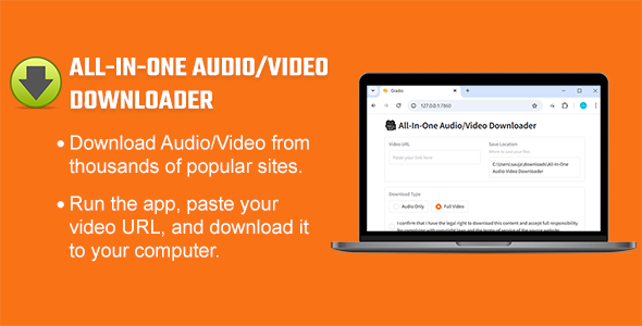 **AllInOne Audio\Video Downloader**