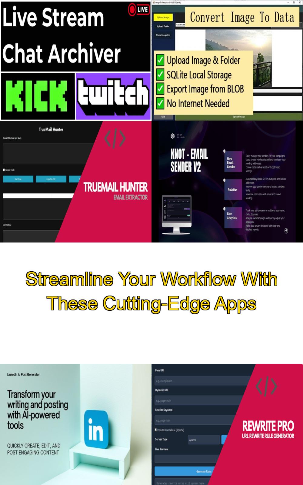 Streamline Your Workflow With These Cutting-Edge Apps
