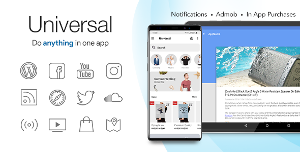 **Universal \- Full Multi\-Purpose Android App**