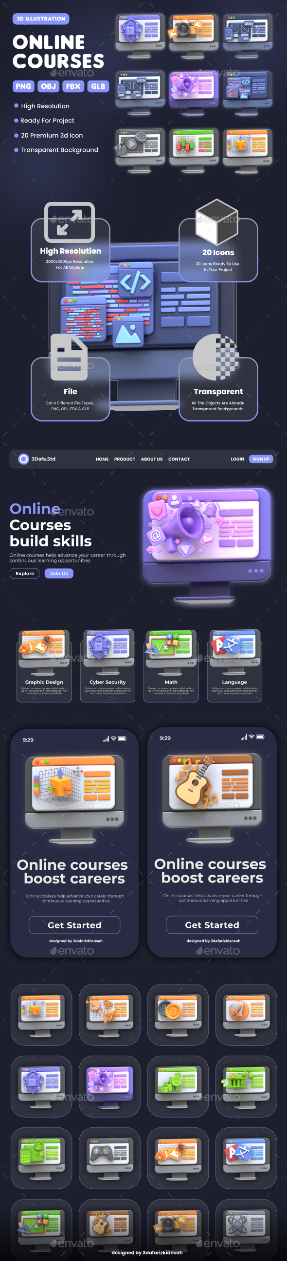 3D Online Courses