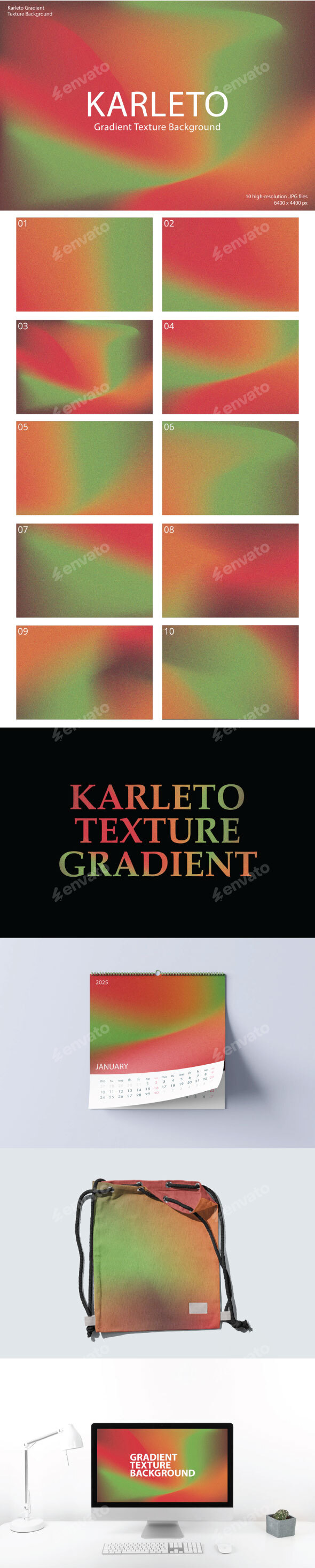 Karleto Gradient Texture Background
