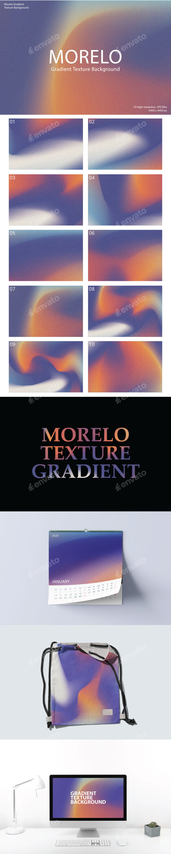 Morelo Gradient Texture Background
