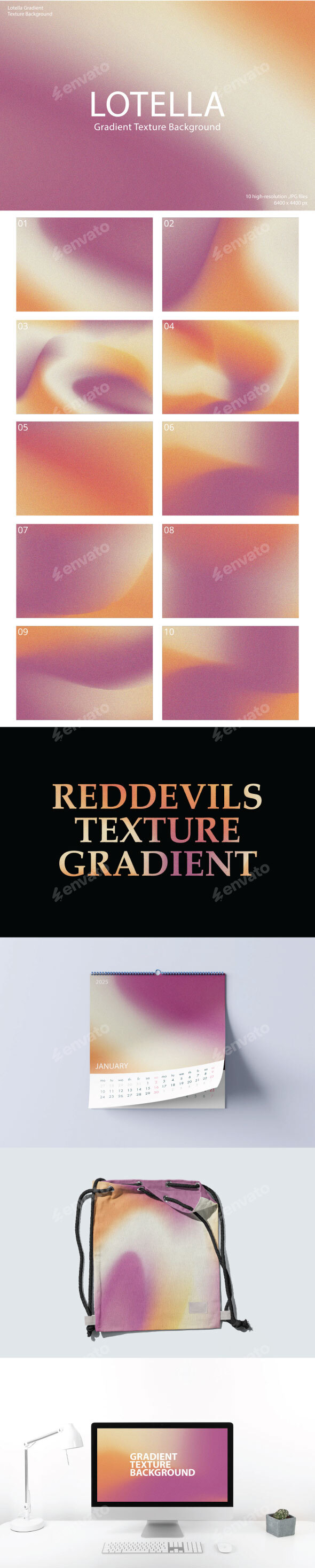 Lotella Gradient Texture Background