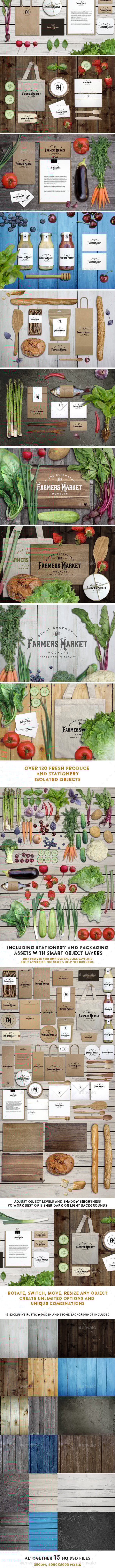 Farmers Market Scene Generator