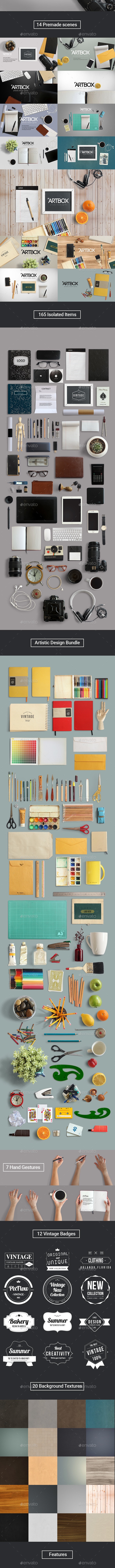 ArtBox - Artistic Mockup Kit