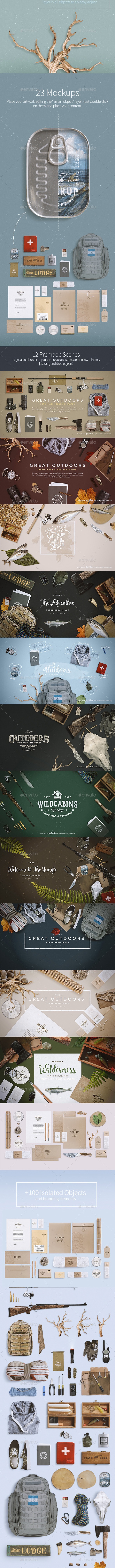 Great Outdoors Hero Image Scene Generator