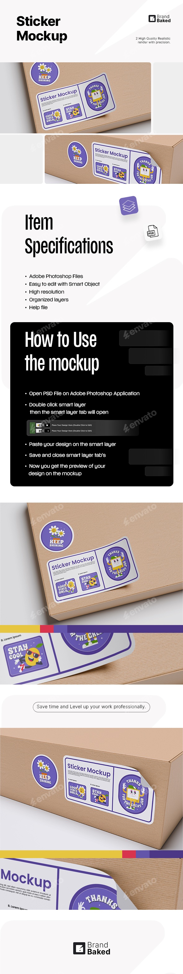 Sticker Mockup