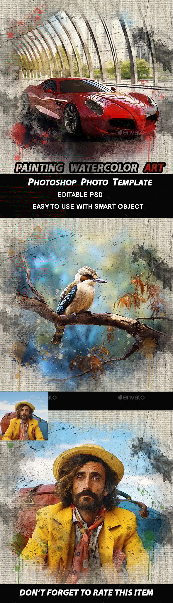 Painting Watercolor Art Photo Effect