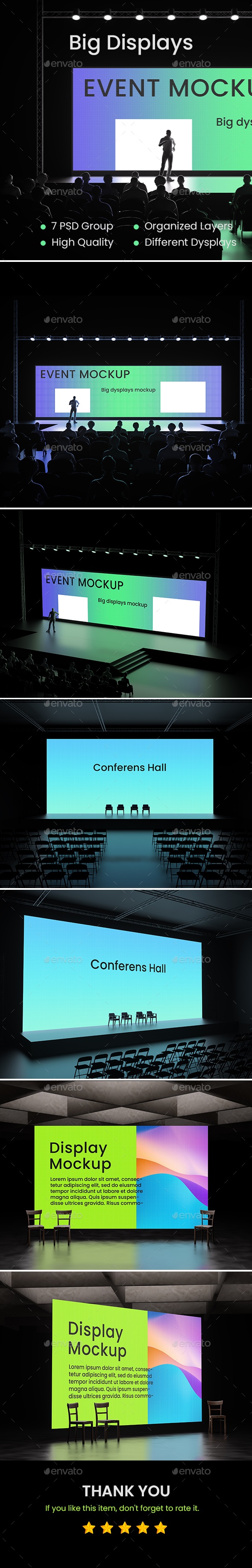 Event Mockups | Big Displays