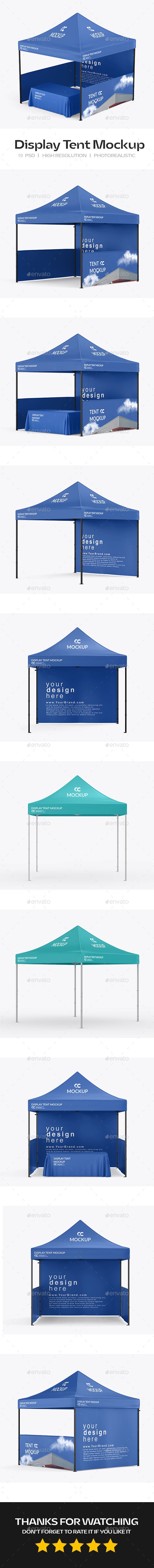 Display Tent Mockup
