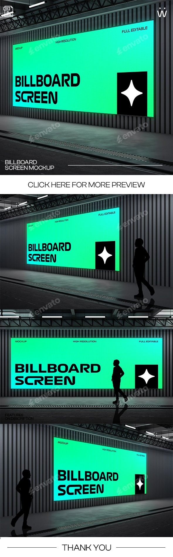 Billboard Screen Mockup