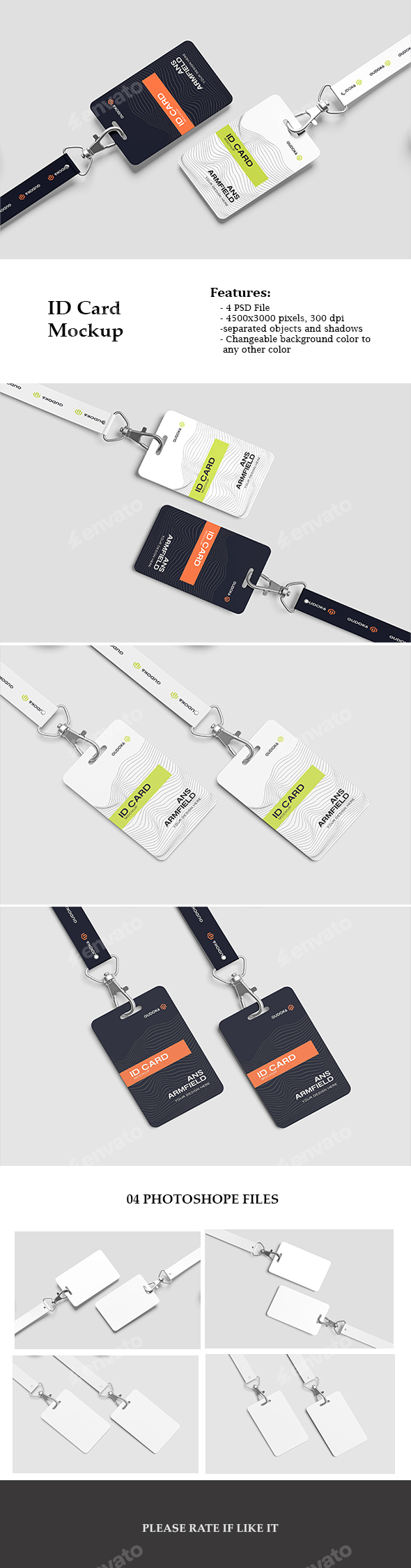 ID Card Mockup