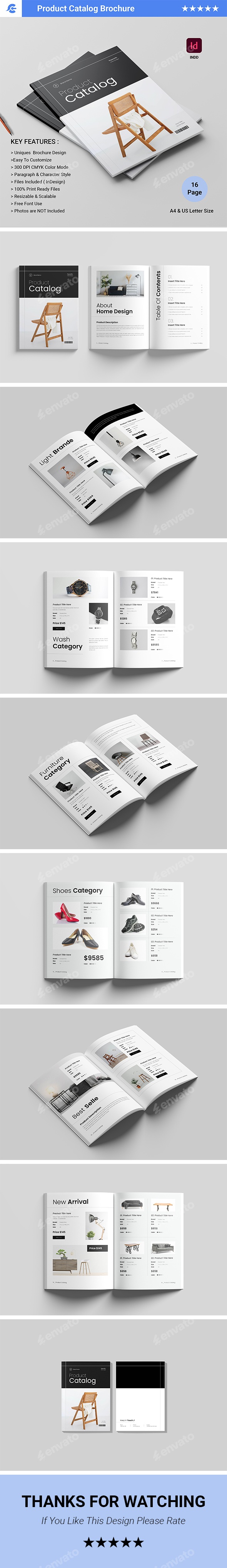 Product Catalog Brochure Template