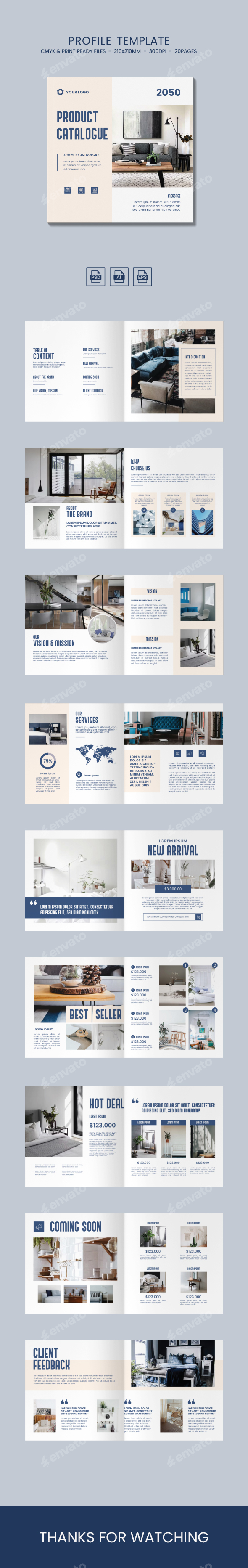 Product Catalogue Brochure
