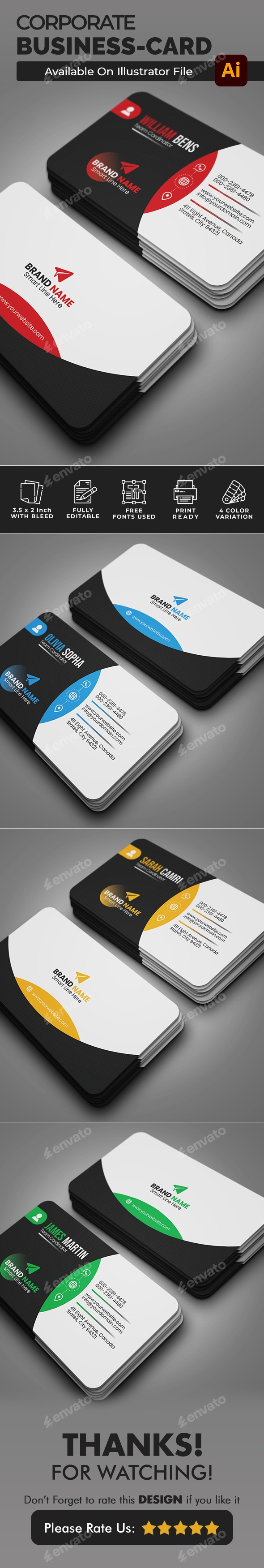 Corporate Business Card
