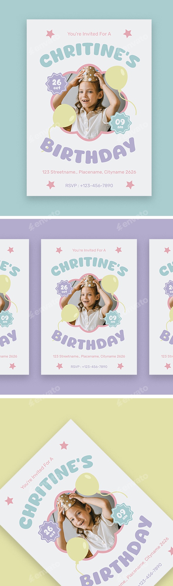 Birthday Invitation Template