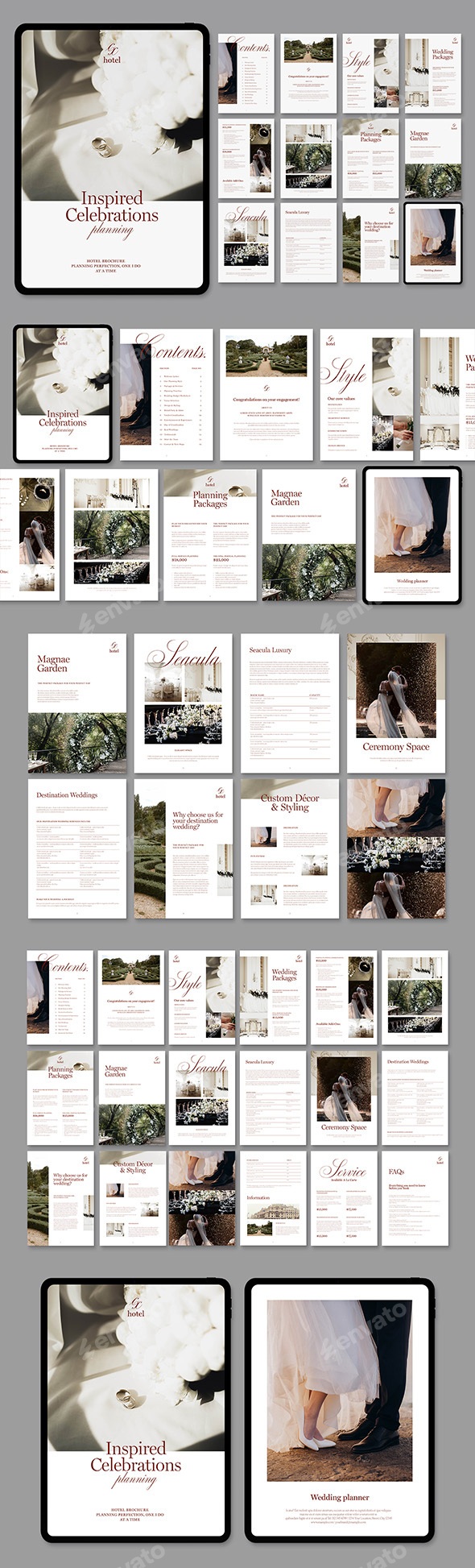 Wedding Planner Brochure Template (Digital)