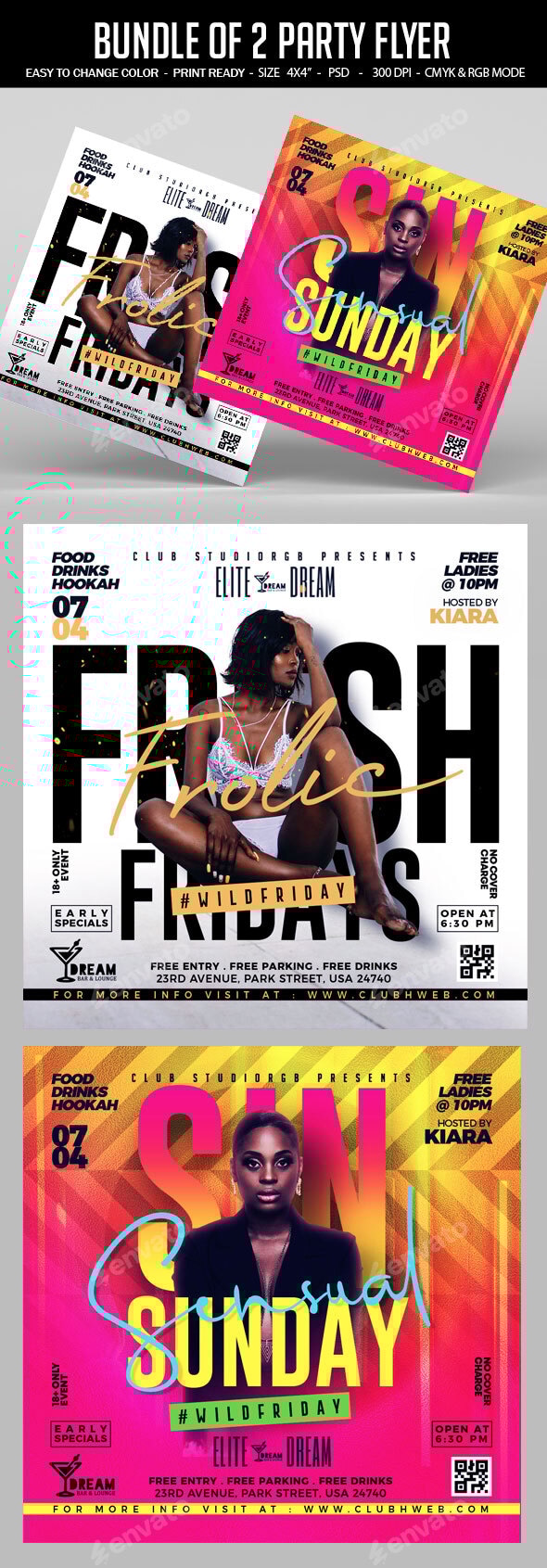 Party Flyer Bundle