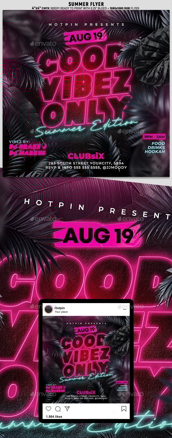 Summer Party Flyer